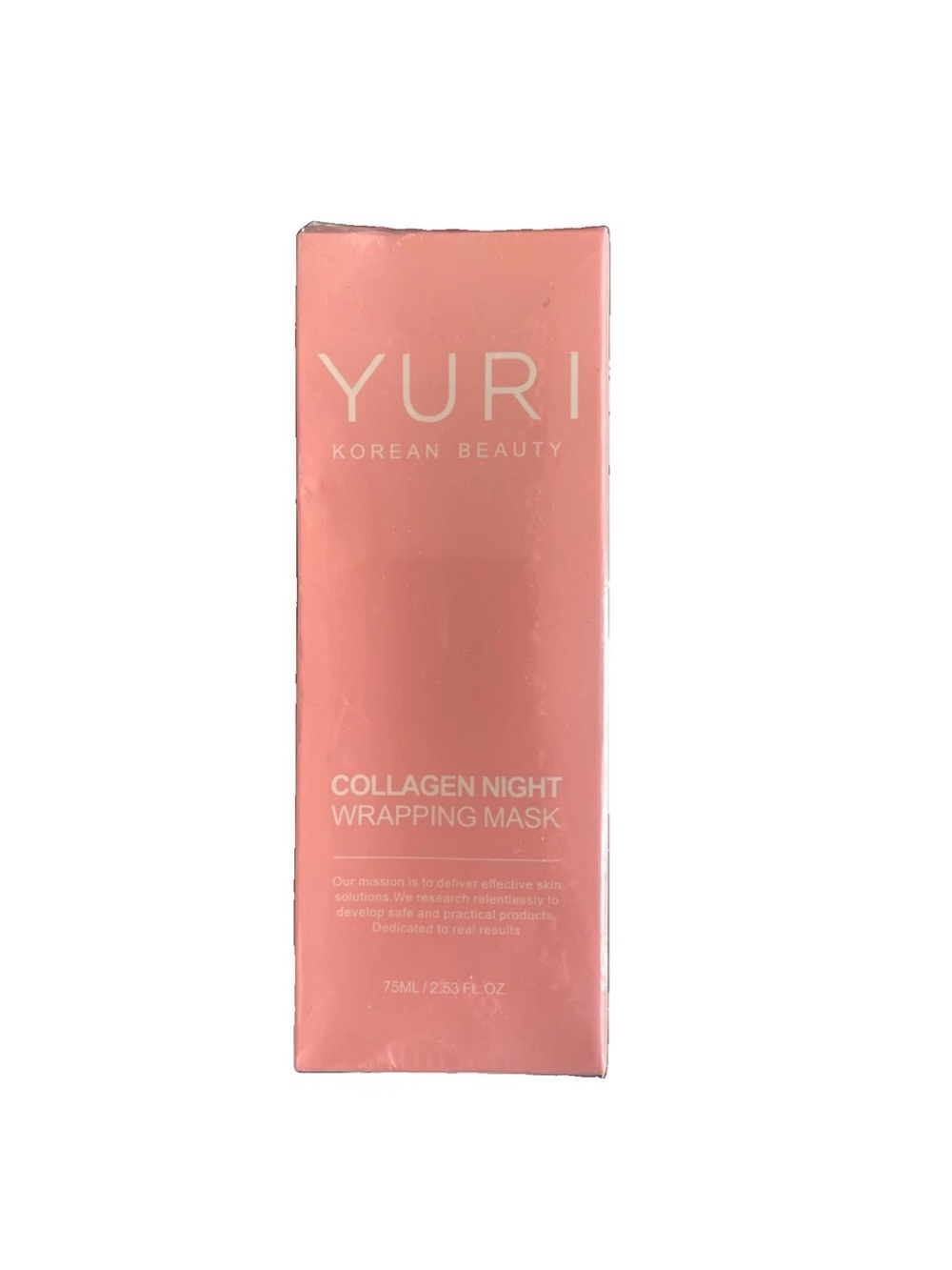 Yuri Collagen Night Wrapping Mask - Pink